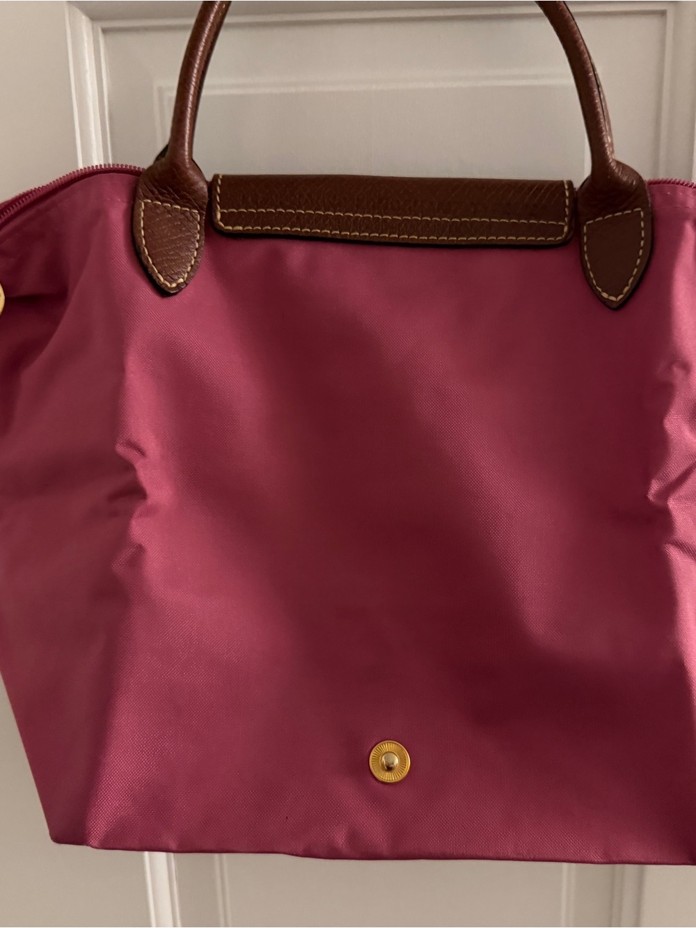 Longchamp Le Pliage Original S Handbag Pink Fuchsia - Picture 5 of 10